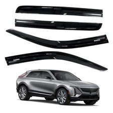  Rain Guards for Cadillac Lyriq 2023-2025, for cadillac lyriq 2023-2025 Black picture