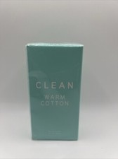 Clean Classic Warm Cotton Eau De Toilette Spray 2 Fl Oz/ 60 ml, New In Box. picture