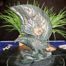 5.17LB Top natural crystal hand carved therapeutic artwork 2350g picture