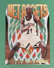 1997 SKYBOX E-X2000 KEVIN GARNETT NET ASSETS #4 TIMBERWOLVES picture