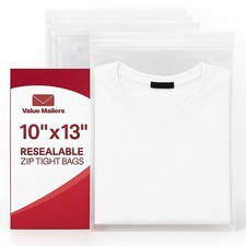 200 10x13 Clear Plastic Zipper Poly Locking Reclosable Bags 2 MiL picture