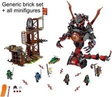 NEW Ninjago 70626 Dawn of Iron Doom Complete Brick Set + All 6 Minifigures picture