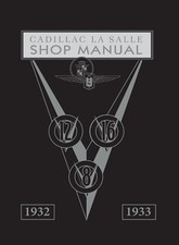 1932-1933 Cadillac LaSalle Shop Manual picture
