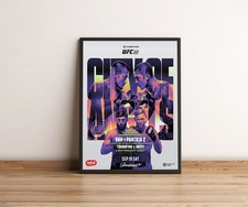 UFC 331 Los Angeles 2026 Pantoja vs Van Fight Poster picture