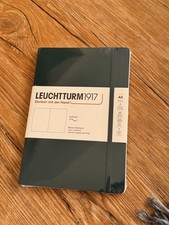 LEUCHTTURM1917 - A5 Medium - Blank Pages - Softcover - Forest Green picture