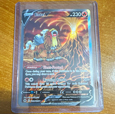 The Pokémon Company Entei V GG36/GG70 Crown Zenith Holo Ultra Rare 230 HP picture