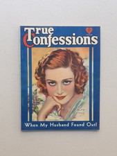 True Confessions Magazine June 1931 Joan Crawford  picture