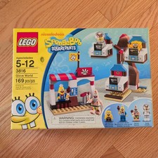 LEGO SpongeBob SquarePants Glove World 3816 Ferris Wheel Set 169 Pcs New Sealed picture
