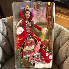 Barbie Collector Mattel Alice in Wonderland Queen of Hearts 11in LE 2007 L5850 picture