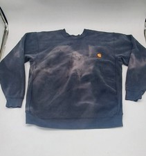 Vintage Carhartt Crewneck Sweatshirt Sun Faded Reworked Grunge picture