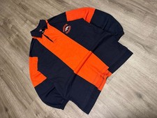 Vintage 1997 Denver Broncos Rugby Polo 90s NFL Streetwear Colorblock Shirt picture