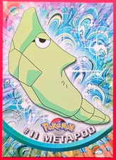 Topps Pokémon TV Animation Edition Metapod #11 1999 English Original Hologram picture