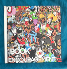 Juice WRLD Book of Encouragement Hardcover Illustrated Self-Help, English picture