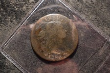 1796 VG Detail Full Dated Apparent S-109 Draped Bust Large Cent MSX picture