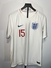 Nike England Cahill #15 Men's Size L Soccer Jersey White Red Blue 2018  picture