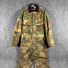 Vintage Liberty Realtree Camo Coveralls Mens M 38-40 USA Made Insulated Hunting picture
