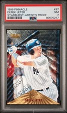 Derek Jeter 1996 Pinnacle Starburst Artist's Proof PSA 7 NM #97 HOF picture