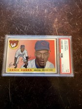 1955 Ernie Banks Topps Chicago Cubs PSA 1 #28 picture