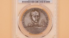 1923 Silver Medal Germany Karl Goetz PCGS SP63 Kienast-300 A.L. Schlageter picture