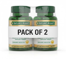 Nature's Bounty Vitamin D3 2000IU Immune Support Softgels 480 Count picture