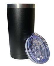 20oz Stainless Steel Tumbler Slider Lid Vacuum Insulated Travel Cup Coffee Mug picture