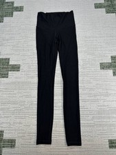 Lululemon Mapped Out HR 28 Inseam Leggings Womens 4 Black Logo Workout Yoga picture