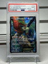 2012 Pokemon B & W Boundaries Crossed Keldeo EX Full Art #142/145 PSA 9 picture