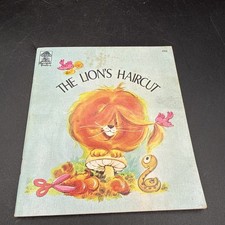 Vintage children's book titled 'The Lion's Haircut' by Jennifer Giddings picture