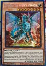 Yugioh Timaeus The United Dragon MP23 Secret Rare 1st Edition NM picture
