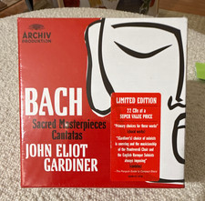 Archiv Produktion Bach Sacred Masterpieces Cantatas Ltd 22CD Box Gardiner 2010 picture
