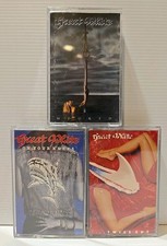 3 x GREAT WHITE ALBUMS On Your Knees, ...Twice Shy, Hooked CASSETTE TAPE LOT picture