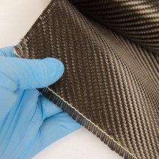 Carbon Fiber Fabric 50in Wide 5.7oz 3K 2x2 Twill Weave Real Carbon Cloth Roll picture