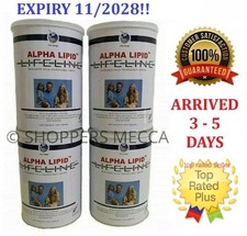 4 Cans Alpha Lipid Lifeline Blended Milk Colostrum Powder - EXPRESS SHIPPING picture