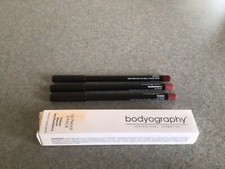 BODYOGRAPHY Lip Pencil 3 Pack 1g each~~TIMBER~HEATHER BERRY~MERLOT picture