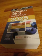 Saunders Nursing Drug Handbook 2025 by Robert Kizior and Keith Hodgson NEW picture
