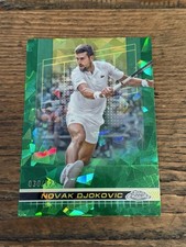2024 Topps Chrome Sapphire Tennis NOVAK DJOKOVIC Green Sapphire /125 picture