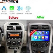 For Toyota Corolla 2009-2013 Apple Carplay Android 15 Car Stereo Radio GPS Navi picture