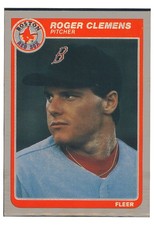 1985 Fleer Roger Clemens #155 RC picture