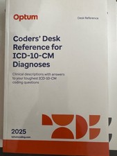2025 Coders' Desk Reference for Diagnoses ICD-10-CM by Optum 9781622549108 picture