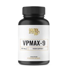 Golden After 50's VPMAX-9 is a vision support formula. 1 Month Supply. picture