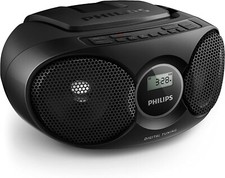 Philips Portable CD Player USB Radio Boombox Stereo System. Great for home picture