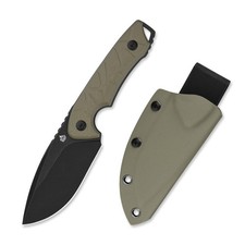 QSP Tiny TOT Compact Fixed Blade Knife 10Cr15MoV Steel G10 Handle with Sheath picture