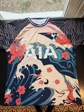 Nike Tottenham Hotspur Jersey AIA Soccer Navy Cream Japanese Wave Floral picture