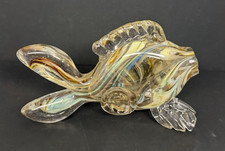 Marrowbone Glass Fish - Brown & Tan Stripes picture