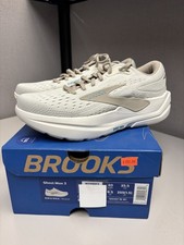 Brooks Women's Ghost Max 3 Coconut Chateau Grey Blue Med Width Multi Sizes NEW  picture