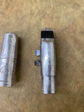 Berg Larsen Tenor Sax Mouthpiece 100/2/M Silver Plated Metal, Ligature Included picture