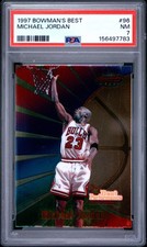 🔥 PSA 7 1997 Michael Jordan 96 Bowman's Best POP/225 picture