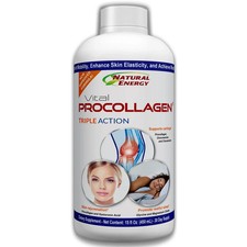 Vital Procollagen 15 fl oz New Triple Action Natural Energy Brand - Procolageno picture