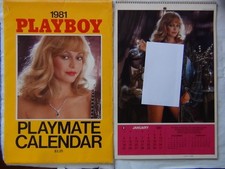 1981 Playboy Wall Calendar - 2 PMOY - Stratten / St. Pierre - Gig Gangel too picture