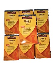 (Lot Of 7 )Nature Made Sam-e Complete 400 mg 5 @ 36 Tabs Exp.08/2027+ picture